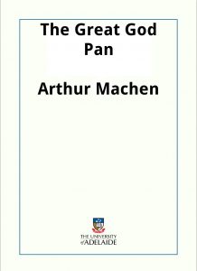 Download The Great God Pan pdf, epub, ebook