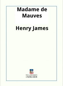 Download Madame de Mauves pdf, epub, ebook