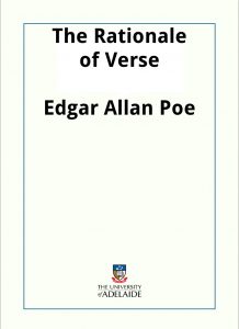 Download The Rationale of Verse pdf, epub, ebook