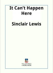 Download It Can’t Happen Here pdf, epub, ebook