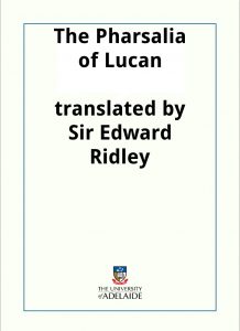 Download The Pharsalia of Lucan pdf, epub, ebook