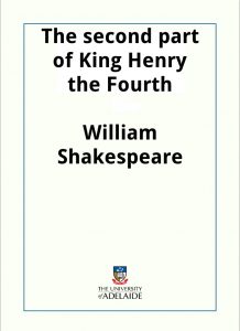 Download The second part of King Henry the Fourth pdf, epub, ebook