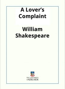 Download A Lover’s Complaint pdf, epub, ebook