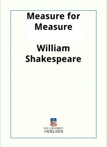 Download Measure for Measure pdf, epub, ebook