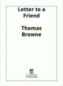 Download Letter to a Friend pdf, epub, ebook