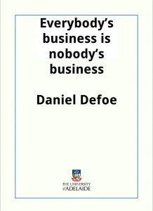 Download Everybody’s business is nobody’s business pdf, epub, ebook