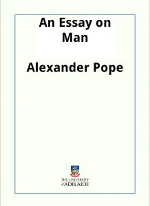 Download An Essay on Man pdf, epub, ebook