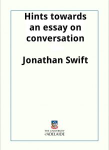 Download Hints towards an essay on conversation pdf, epub, ebook