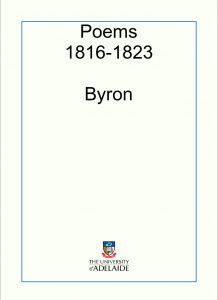 Download Poems 1816-1823 pdf, epub, ebook