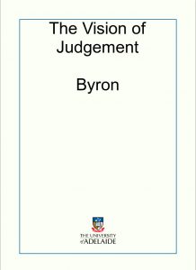 Download The Vision of Judgement pdf, epub, ebook