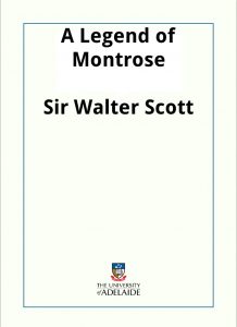 Download A Legend of Montrose pdf, epub, ebook