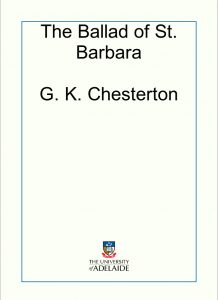 Download The Ballad of St. Barbara pdf, epub, ebook