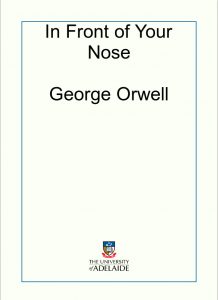 Download In Front of Your Nose pdf, epub, ebook