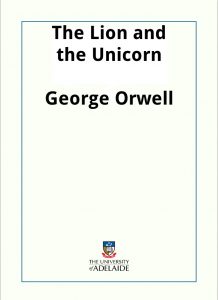 Download The Lion and the Unicorn pdf, epub, ebook