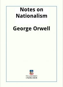 Download Notes on Nationalism pdf, epub, ebook
