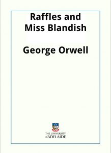 Download Raffles and Miss Blandish pdf, epub, ebook