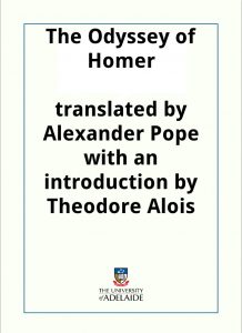 Download The Odyssey of Homer, translated by Alexander Pope pdf, epub, ebook