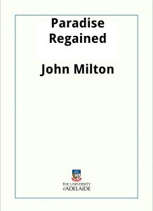 Download Paradise Regained pdf, epub, ebook