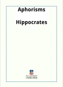 Download Aphorisms pdf, epub, ebook