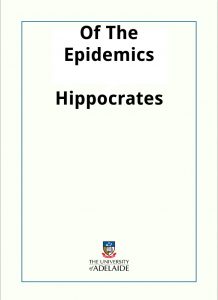 Download Of The Epidemics pdf, epub, ebook