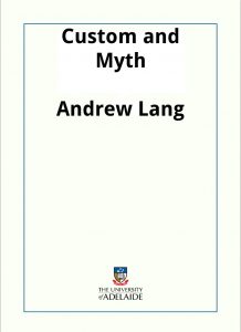 Download Custom and Myth pdf, epub, ebook