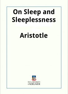 Download On Sleep and Sleeplessness pdf, epub, ebook