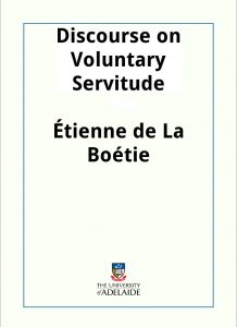 Download Discourse on Voluntary Servitude pdf, epub, ebook