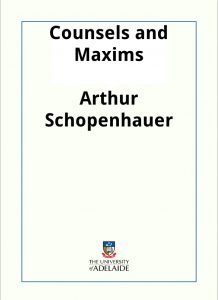 Download Counsels and Maxims pdf, epub, ebook