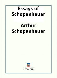 Download Essays of Schopenhauer pdf, epub, ebook