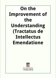 Download On the Improvement of the Understanding pdf, epub, ebook