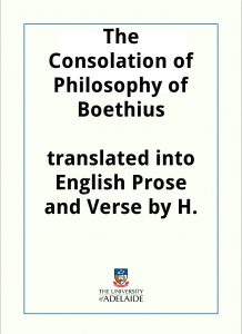 Download Consolation of Philosophy pdf, epub, ebook