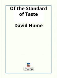 Download Of the Standard of Taste pdf, epub, ebook