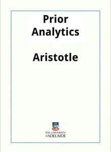 Download Prior Analytics pdf, epub, ebook