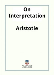 Download On Interpretation pdf, epub, ebook