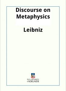 Download Discourse on Metaphysics pdf, epub, ebook