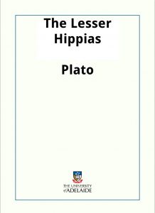 Download The Lesser Hippias pdf, epub, ebook