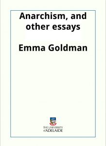 Download Anarchism, and other essays pdf, epub, ebook