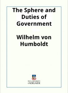 Download The Sphere and Duties of Government pdf, epub, ebook