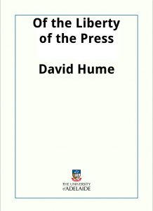 Download Of the Liberty of the Press pdf, epub, ebook