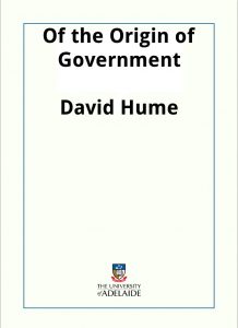 Download Of the Origin of Government pdf, epub, ebook