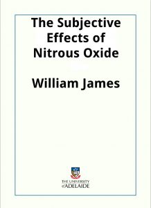 Download The Subjective Effects of Nitrous Oxide pdf, epub, ebook