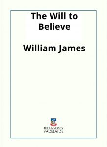 Download The Will to Believe pdf, epub, ebook