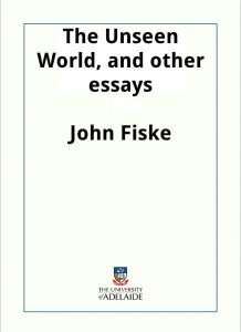 Download The Unseen World, and other essays pdf, epub, ebook