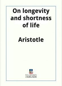 Download On longevity and shortness of life pdf, epub, ebook