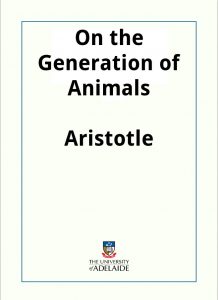 Download On the Generation of Animals pdf, epub, ebook