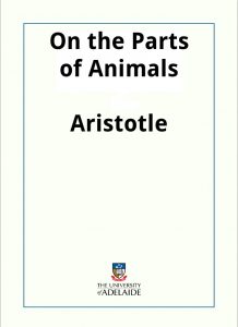 Download On the Parts of Animals pdf, epub, ebook