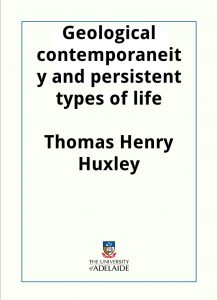 Download Geological contemporaneity and persistent types of life pdf, epub, ebook