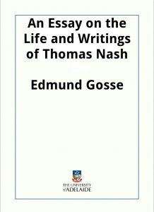 Download An Essay on the Life and Writings of Thomas Nash pdf, epub, ebook