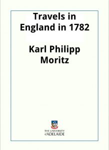 Download Travels in England in 1782 pdf, epub, ebook