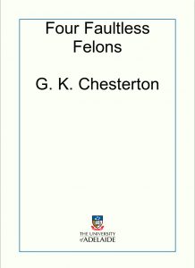 Download Four Faultless Felons pdf, epub, ebook